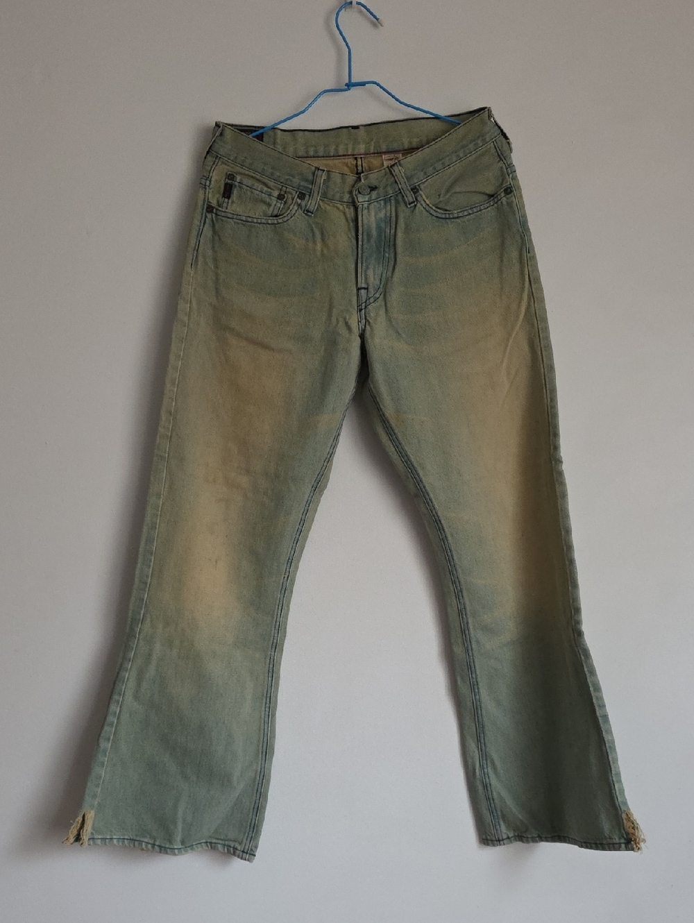 Vintage Abercrombie & Fitch Men's Faded Bootcut Jeans Size 30/30